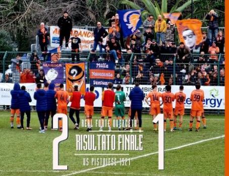 Real Forte Querceta - Pistoiese 2-1. Videocommento di Gianni Zei